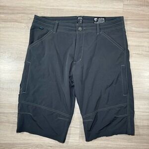 Kuhl Pants Mens 38x14 Gray Renegade Cargo Modified In Shorts Hiking Stretch